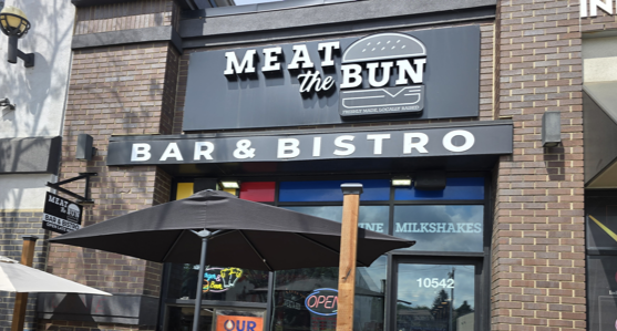 Meat The Bun Bar and Bistro on Whyte Ave Edmonton